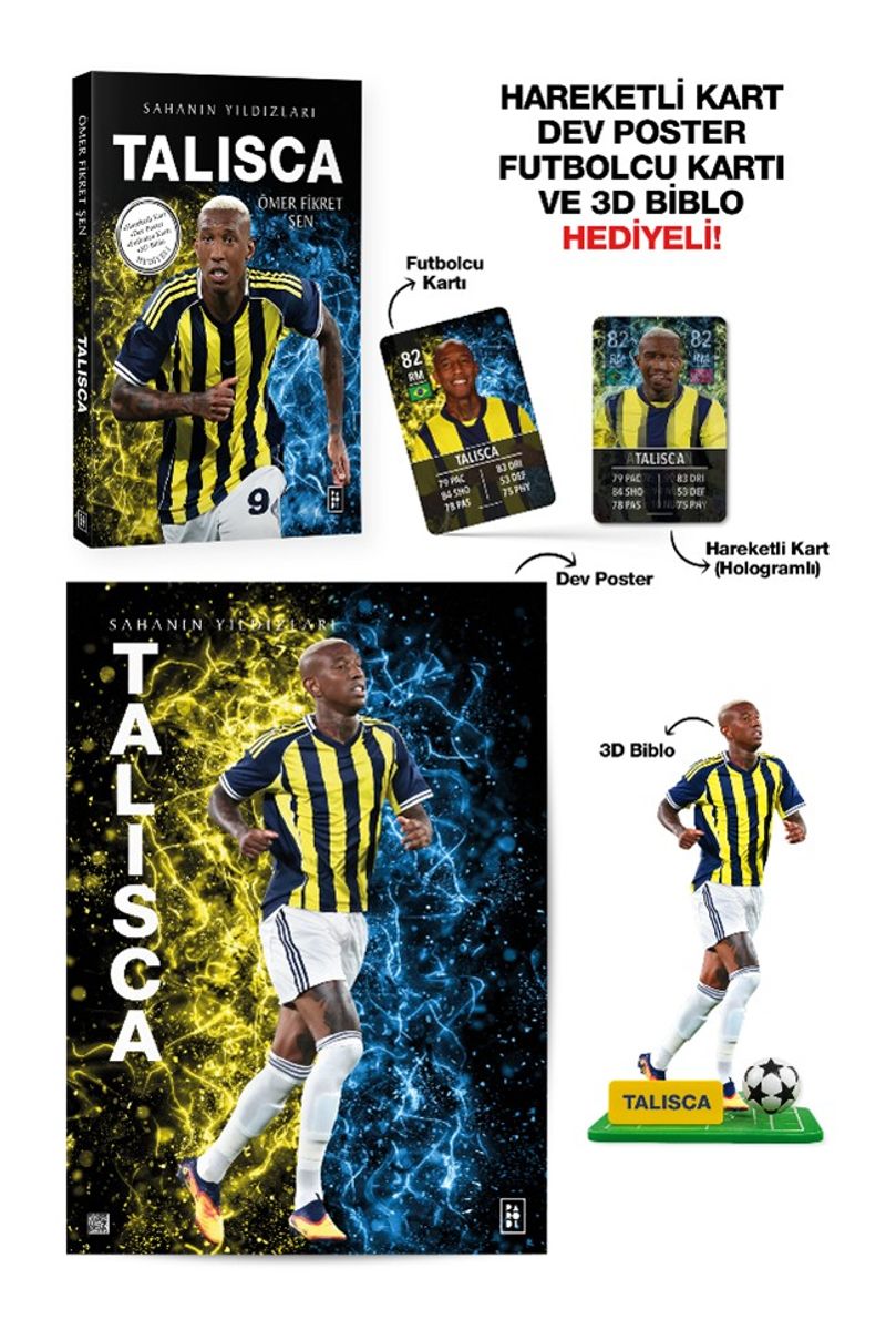 Talisca / Sahanın Yıldızları kitap kapağı