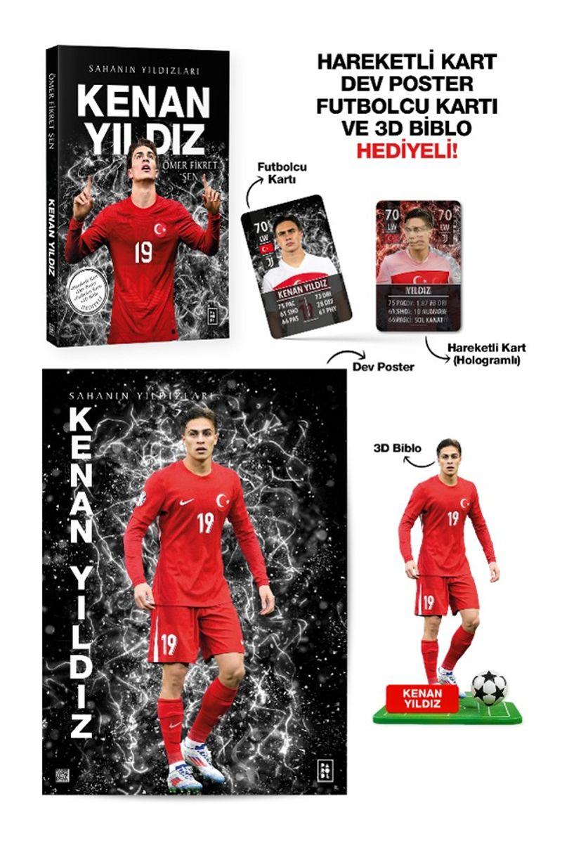 Kenan Yıldız / Sahanın Yıldızları kitap kapağı