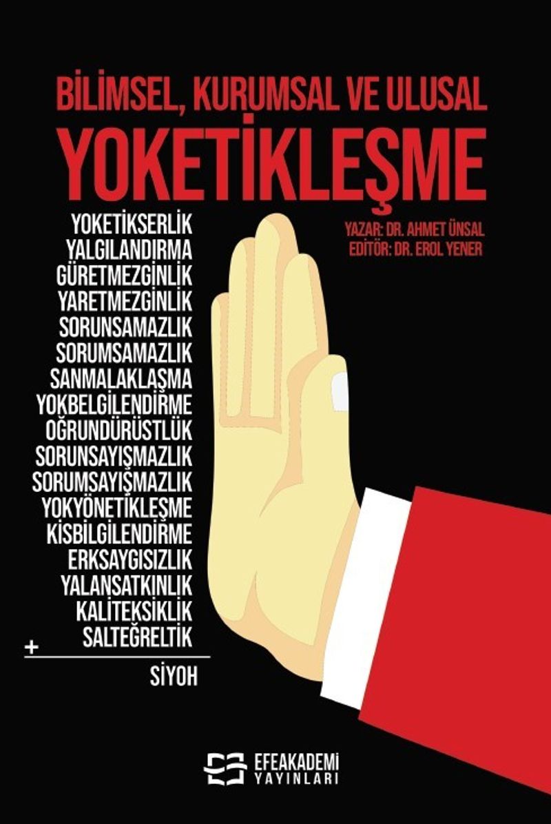 Bilimsel, Kurumsal ve Ulusal Yoketikleşme kitap kapağı