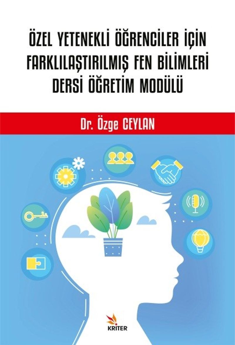 Özel Yetenekli Öğrenciler İçin Farklılaştırılmış Fen Bilimleri Dersi Öğretim Modülü kitap kapağı