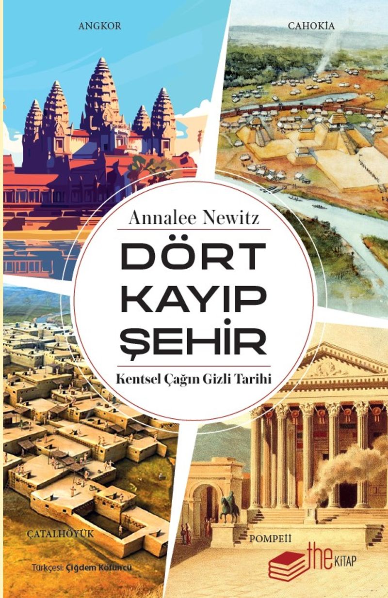 Dört Kayıp Şehir Kentsel Çağın Gizli Tarihi kitap kapağı