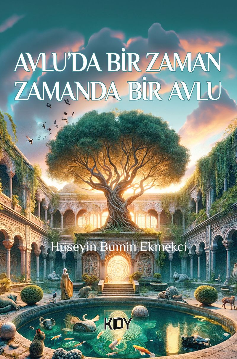 Avlu'da Bir Zaman Zamanda Bir Avlu kitap kapağı