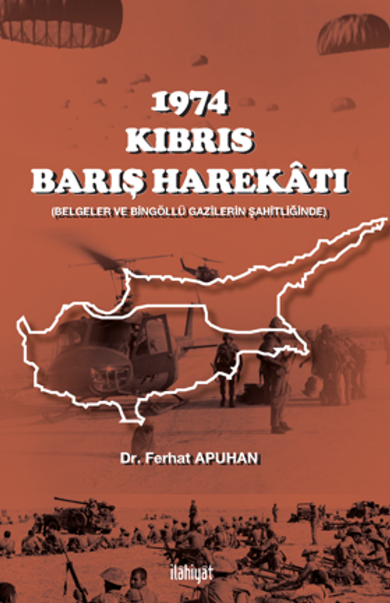 1974 Kıbrıs Barış Harekatı kitap kapağı