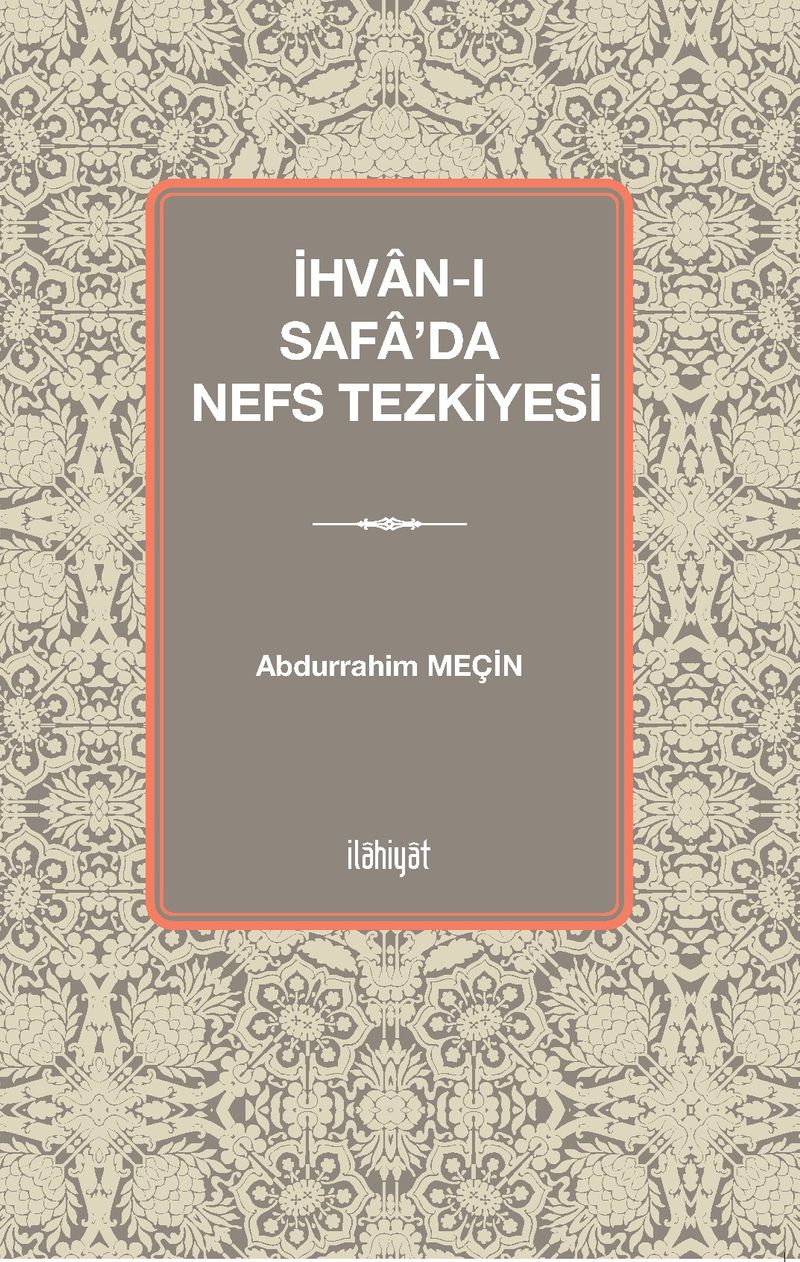 İhvan-ı Safa'da Nefs Tezkiyesi kitap kapağı