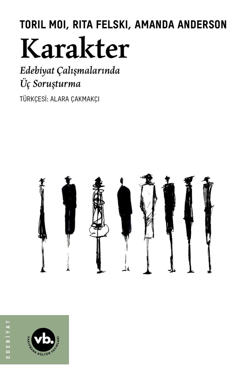 Karakter Edebiyat Çalışmalarında Üç Soruşturma kitap kapağı