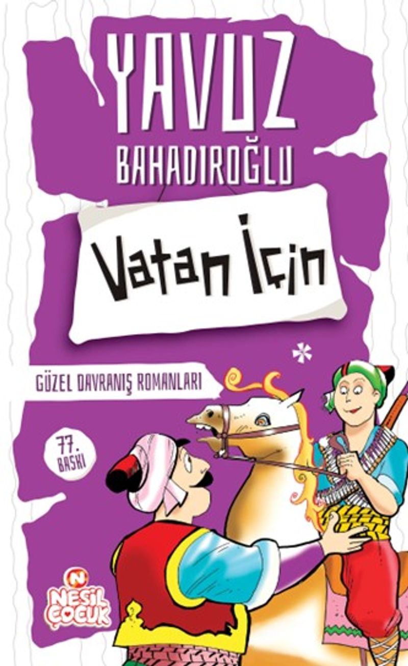 Vatan İçin Güzel Davranış Romanları kitap kapağı