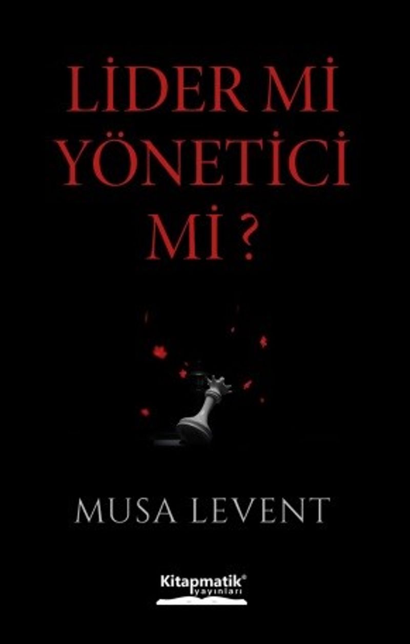 Lider mi Yönetici mi? kitap kapağı