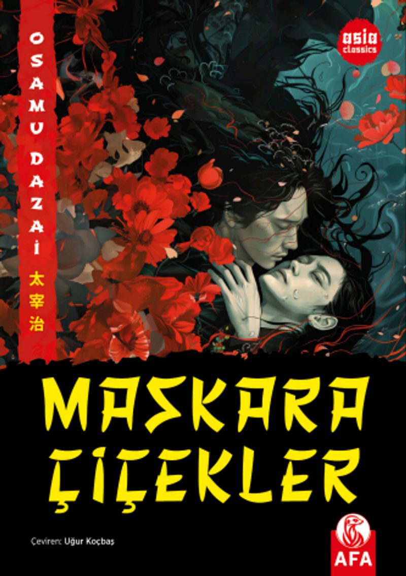 Maskara Çiçekler kitap kapağı