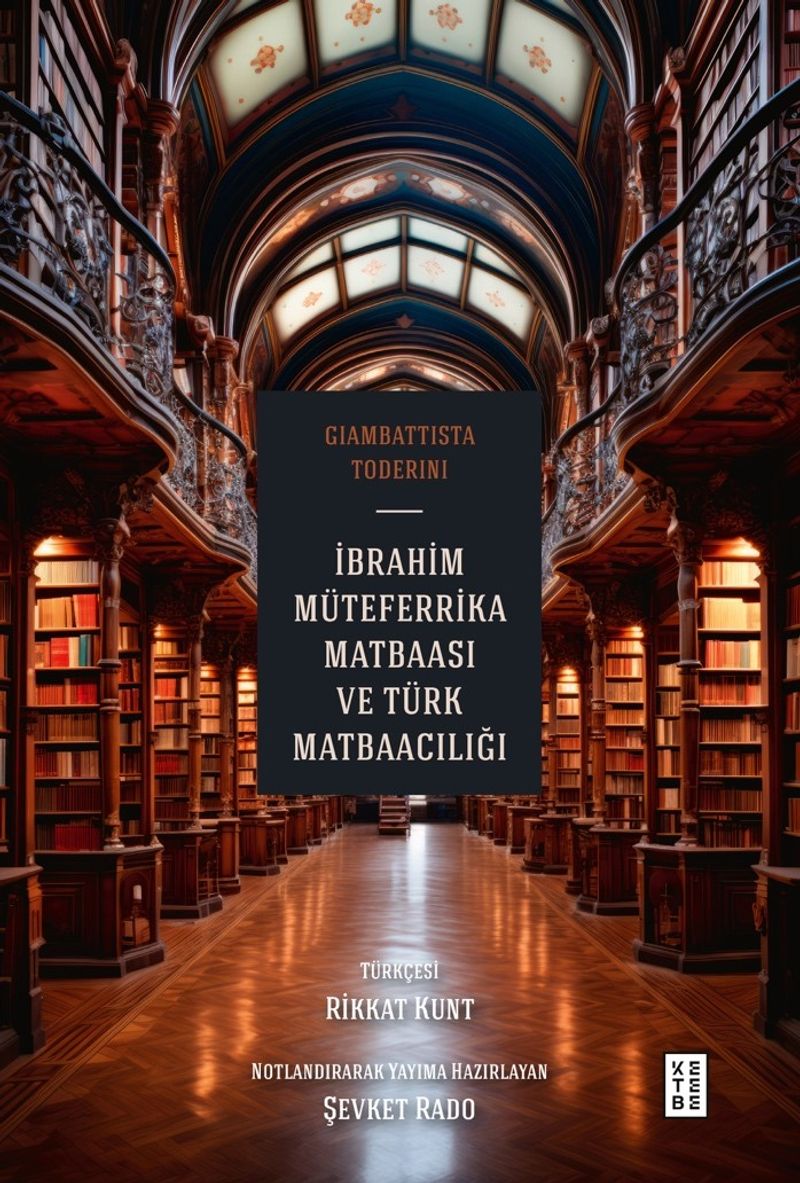 İbrahim Müteferrika Matbaası ve Türk Matbaacılığı kitap kapağı