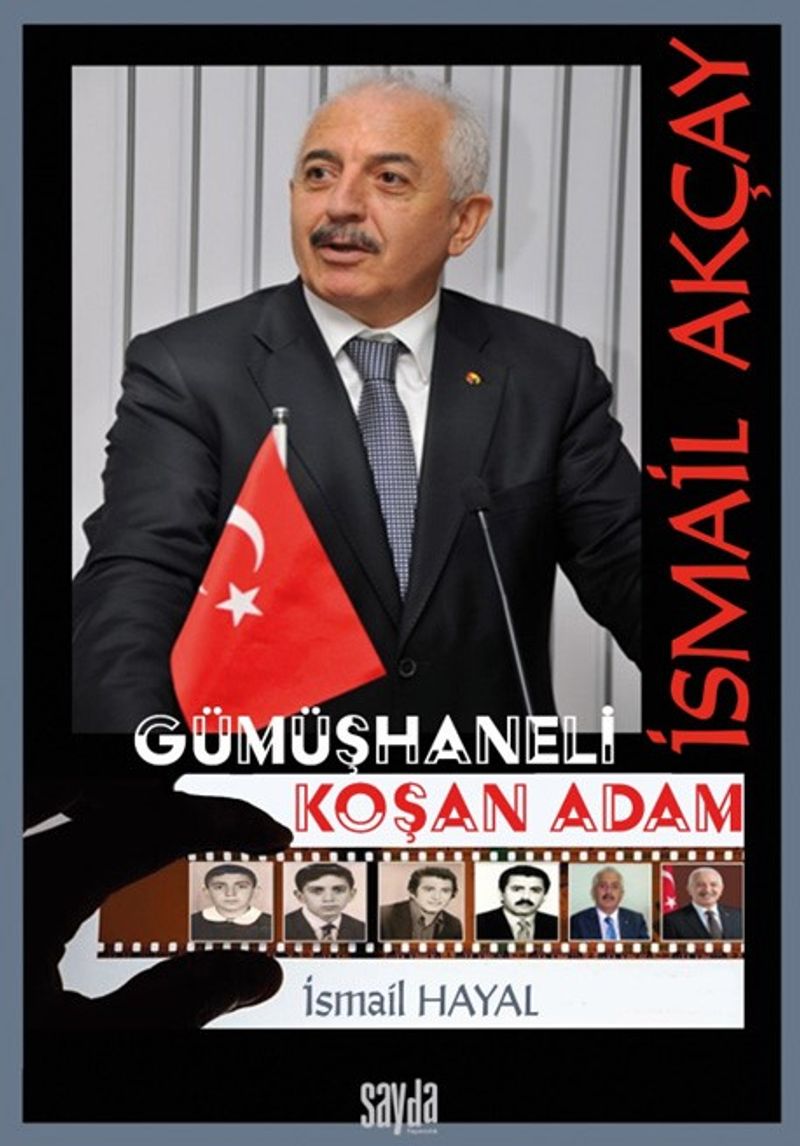 İsmail Akçay Gümüşhaneli Koşan Adam kitap kapağı