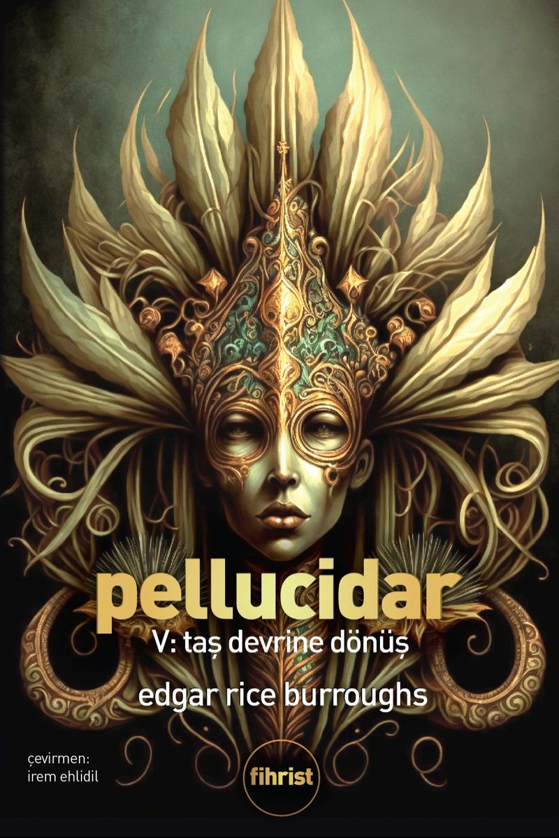 Pellucidar V Taş Devrine Dönüş kitap kapağı