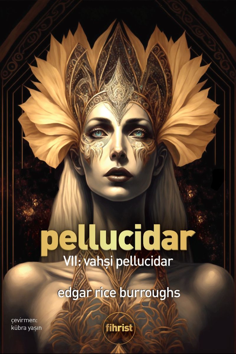 Pellucidar VII Vahşi Pellucidar kitap kapağı