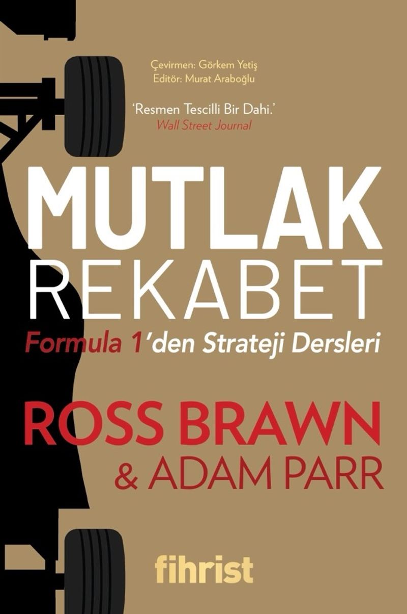Mutlak Rekabet Formula 1'den Strateji Dersleri kitap kapağı