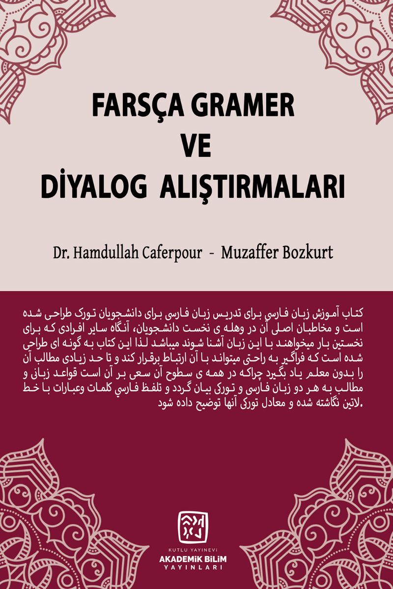 Farsça Gramer ve Diyalog Alıştırmaları kitap kapağı