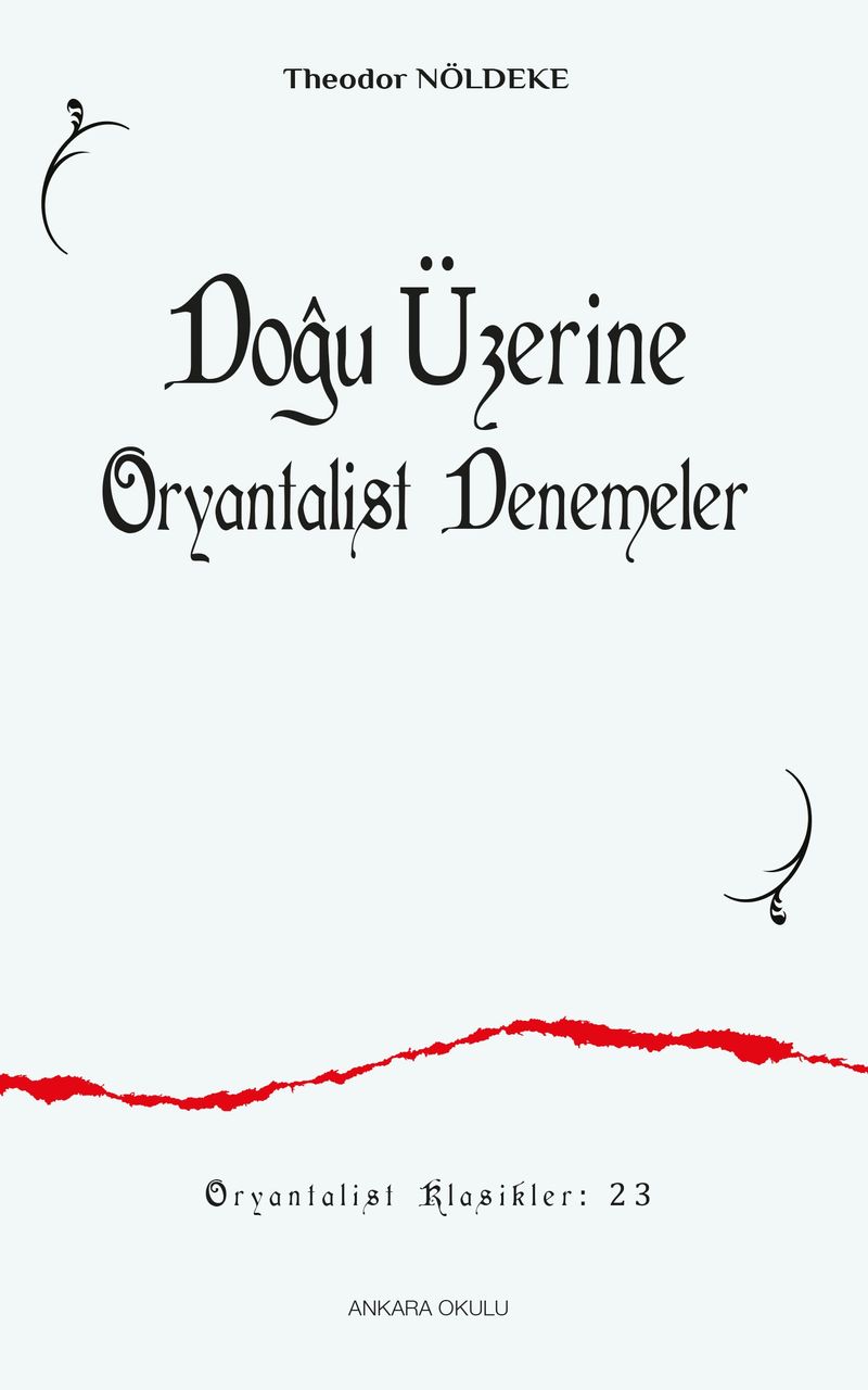 Doğu Üzerine Oryantalist Denemeler kitap kapağı