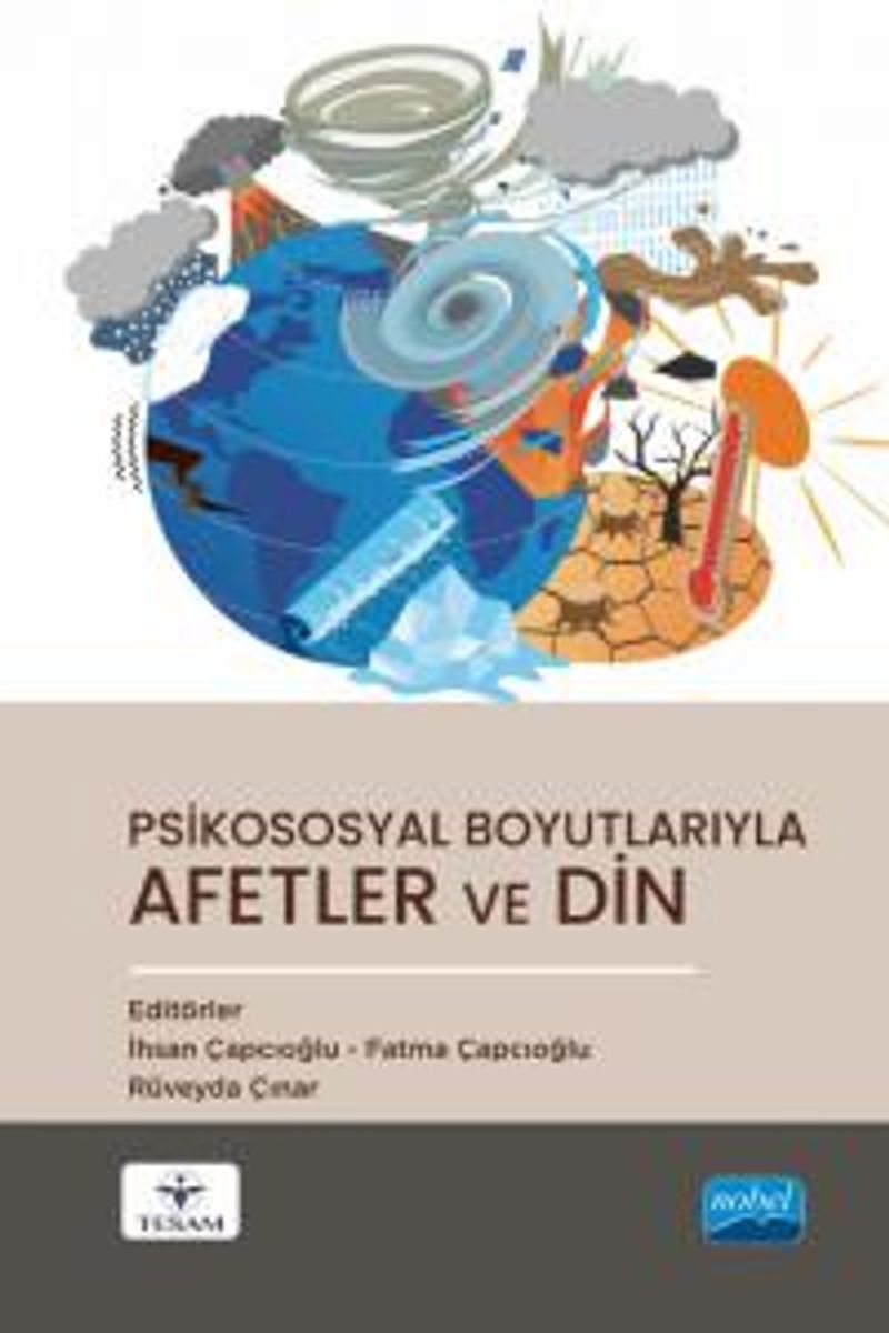 Psikososyal Boyutlarıyla Afetler ve Din kitap kapağı