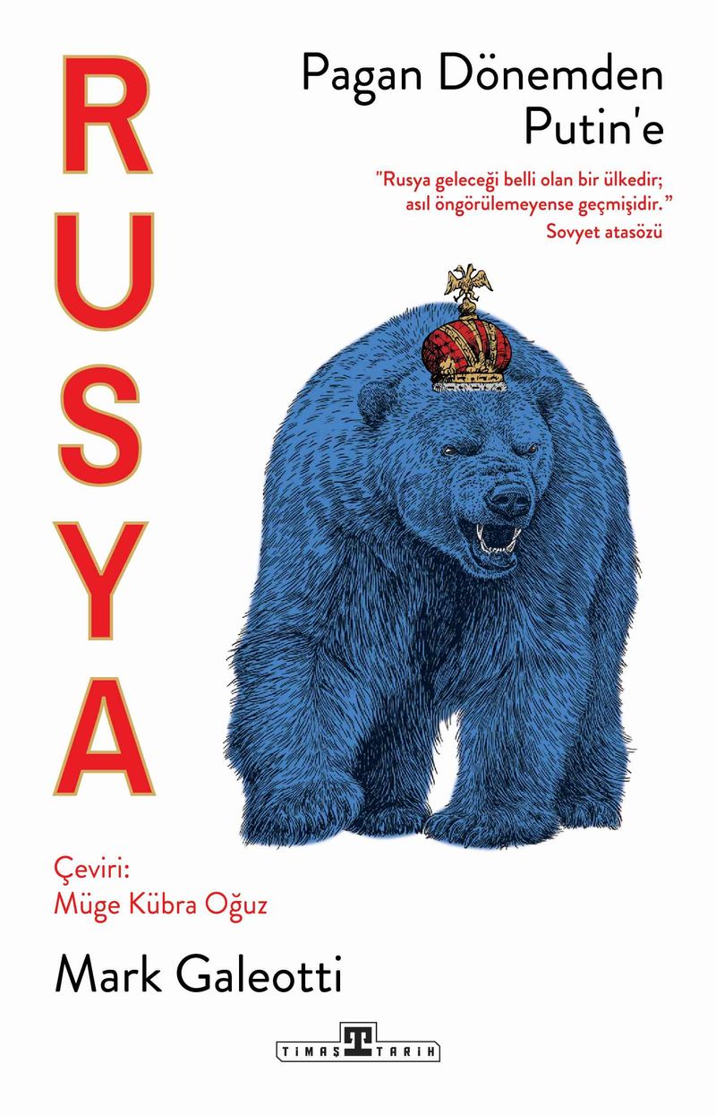 Rusya: Pagan Dönemden Putin'e (Rusya Tarihi) kitap kapağı