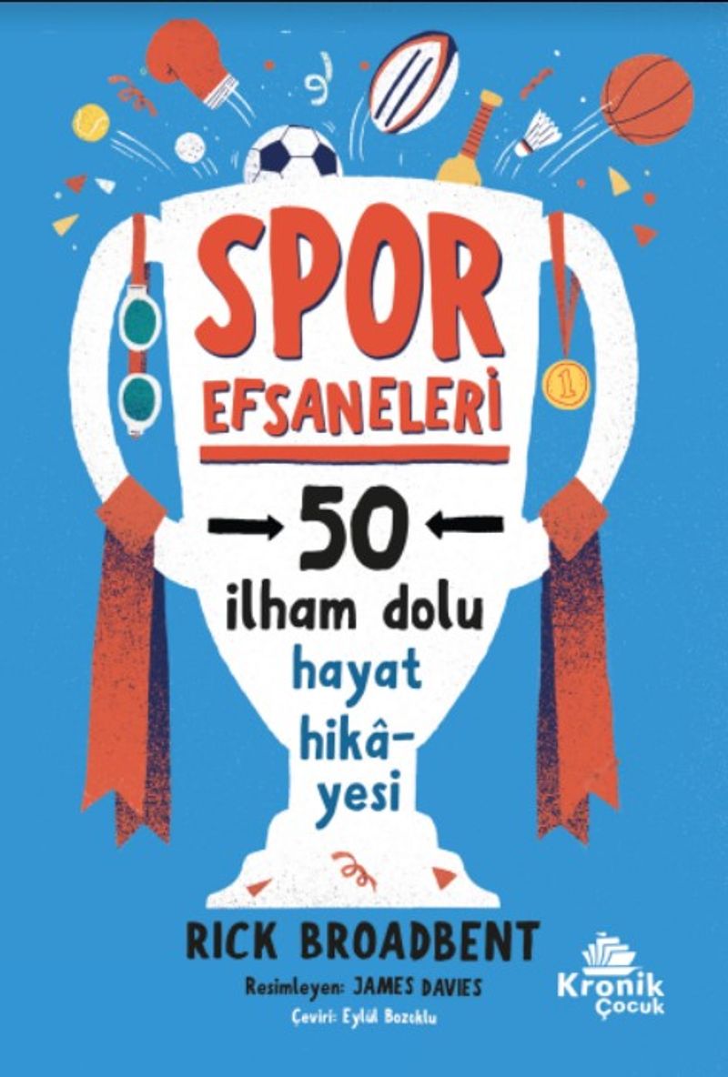 Spor Efsaneleri 50 İlham Dolu Hayat Hikayesi kitap kapağı