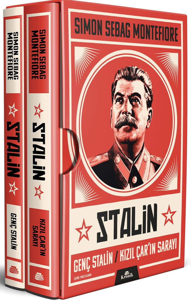 Stalin (2 Cilt Kutulu) Genç Stalin - Kızıl Çar'ın Sarayı kitap kapağı