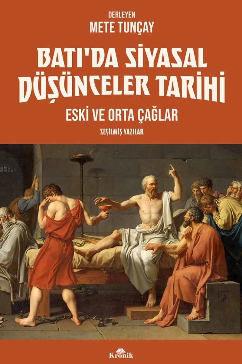 Batı'da Siyasal Düşünceler Tarihi 1 Eski ve Orta Çağlar kitap kapağı