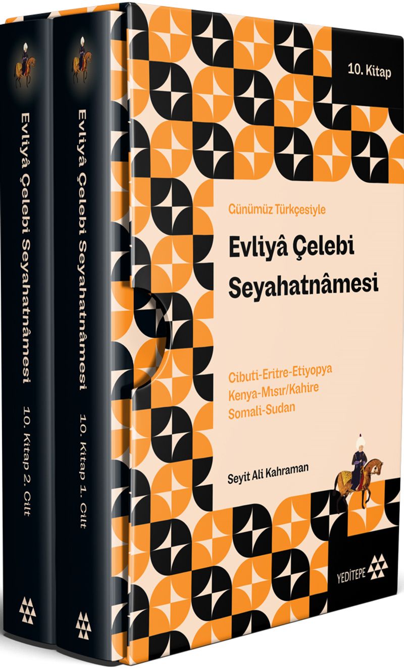Günümüz Türkçesiyle Evliya Çelebi Seyahatnamesi 10. Kitap 2 Cilt (Kutulu) kitap kapağı