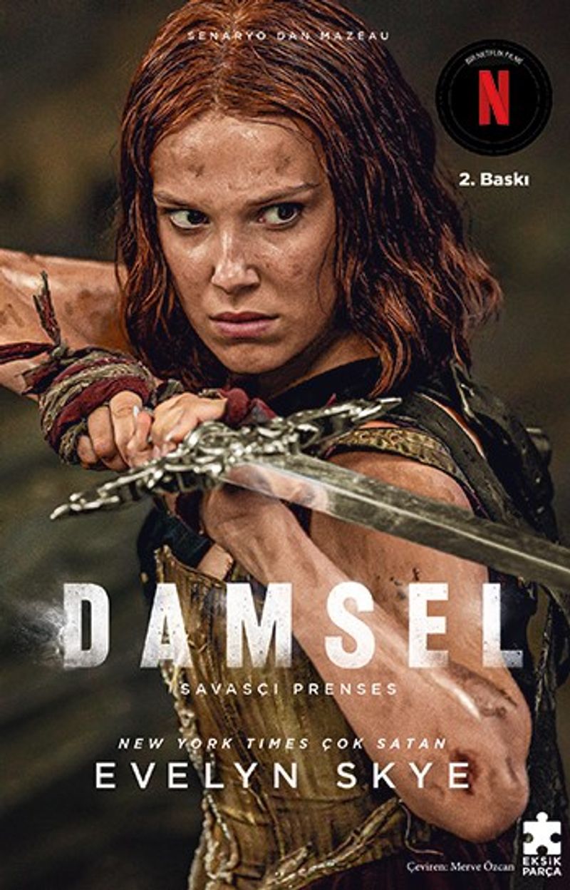 Damsel / Savaşçı Prenses kitap kapağı