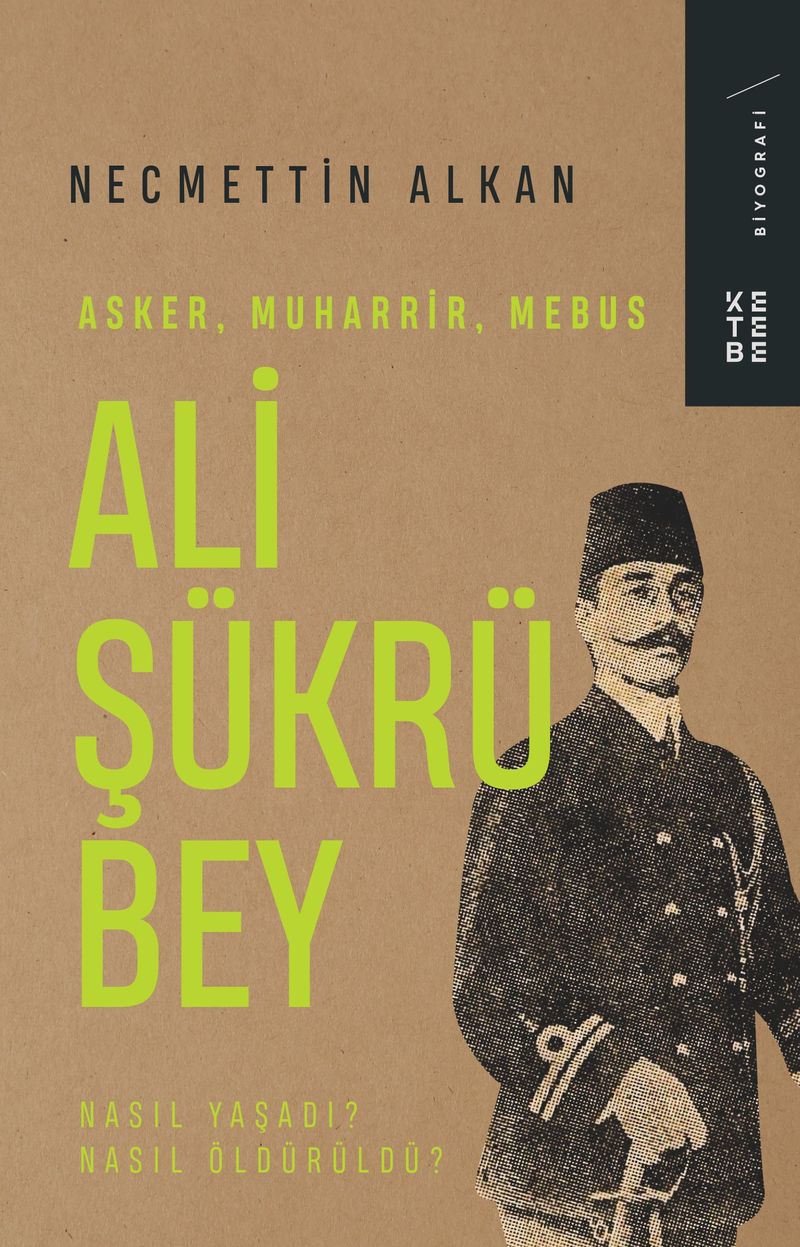 Ali Şükrü Bey kitap kapağı