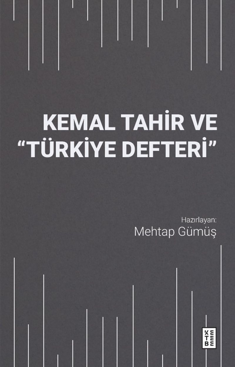 Kemal Tahir ve “Türkiye Defteri” kitap kapağı