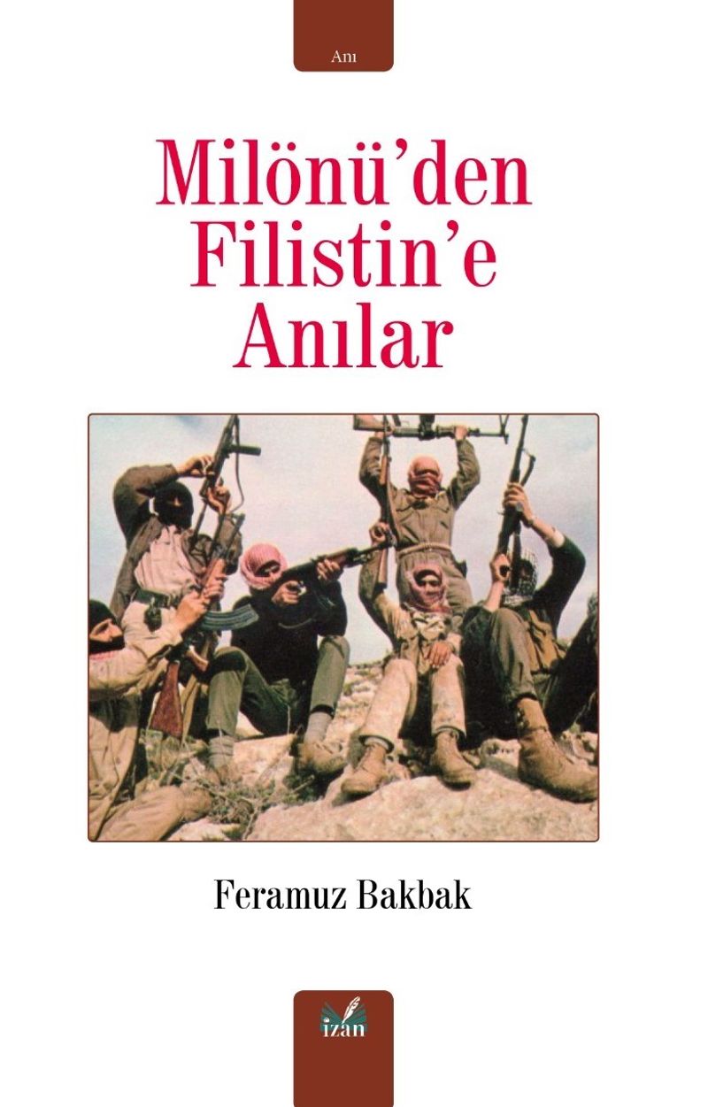 Milönü'den Filistin'e Anılar kitap kapağı