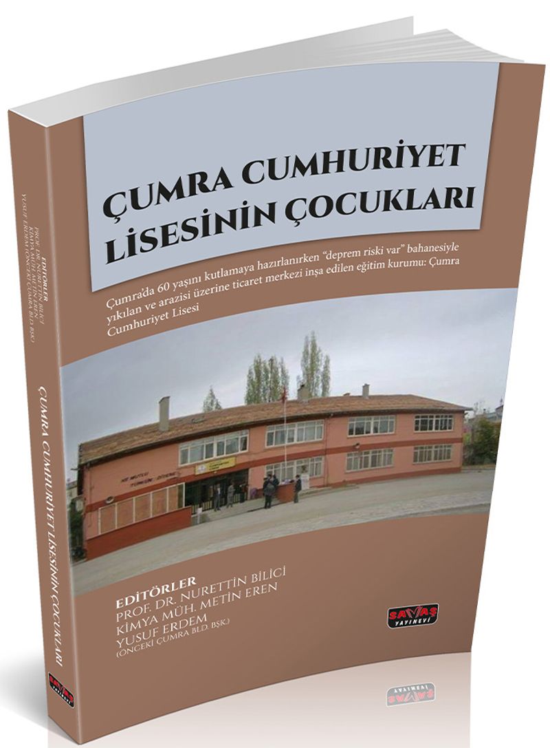 Çumra Cumhuriyet Lisesi Çocukları kitap kapağı