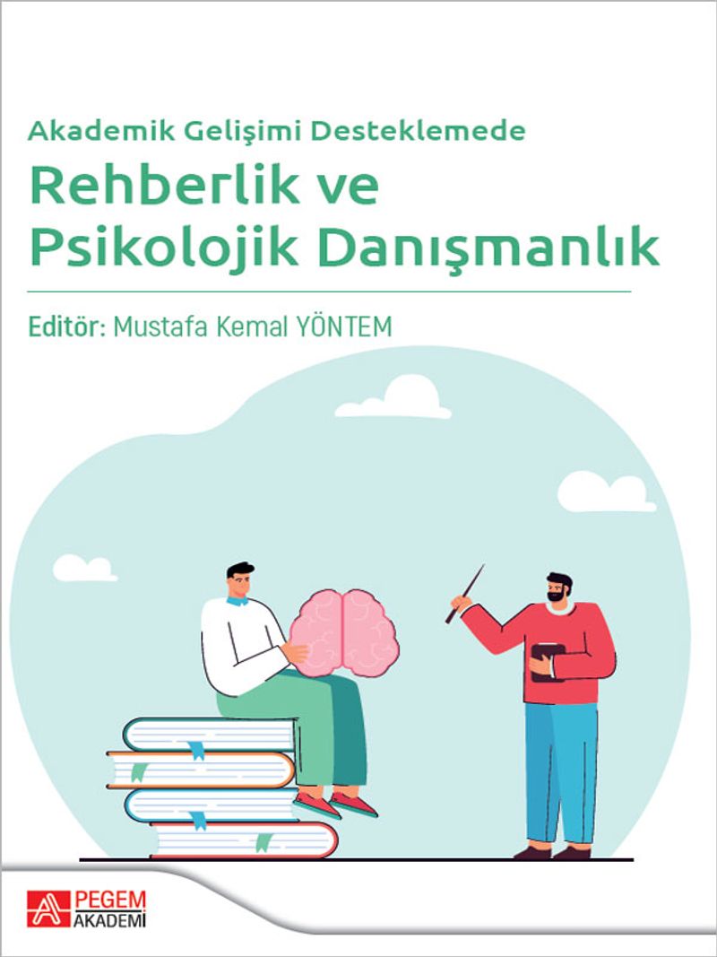 Akademik Gelişimi Desteklemede Rehberlik ve Psikolojik Danışmanlık kitap kapağı