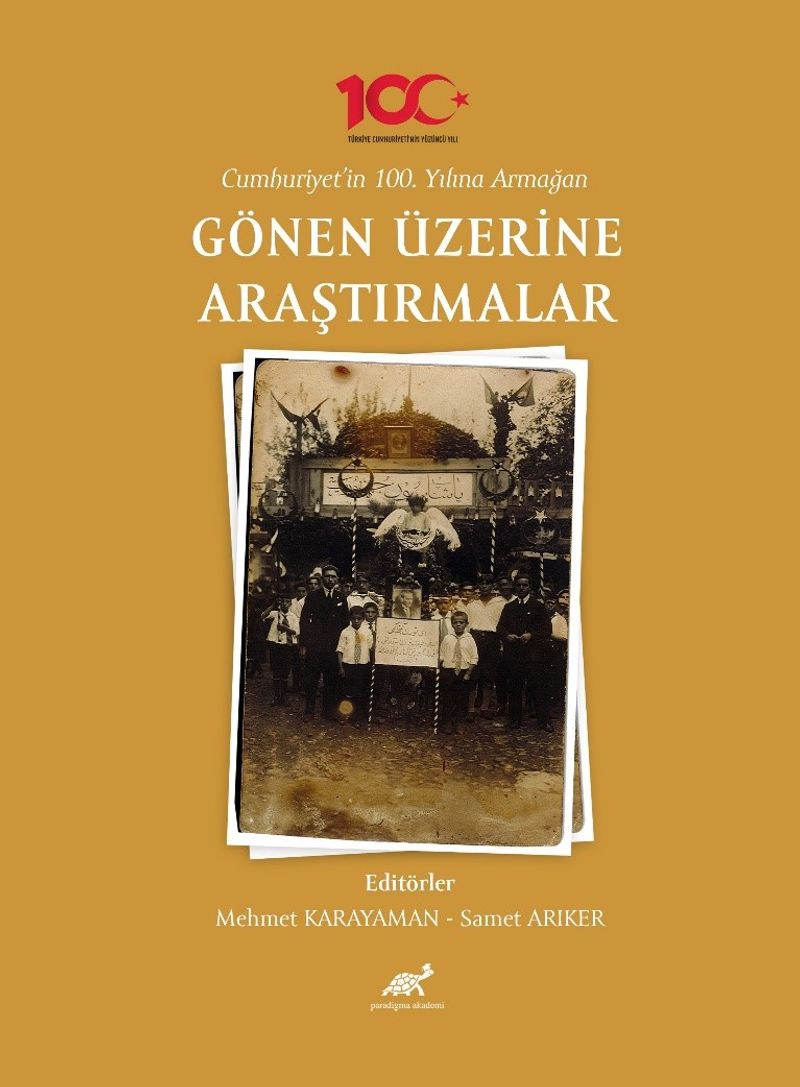 Cumhuriyet'in 100. Yılına Armağan Gönen Üzerine Araştırmalar kitap kapağı