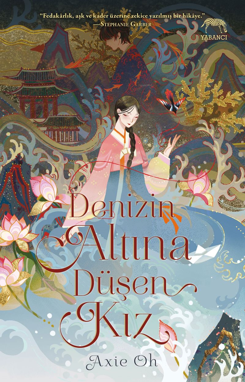 Denizin Altına Düşen Kız kitap kapağı