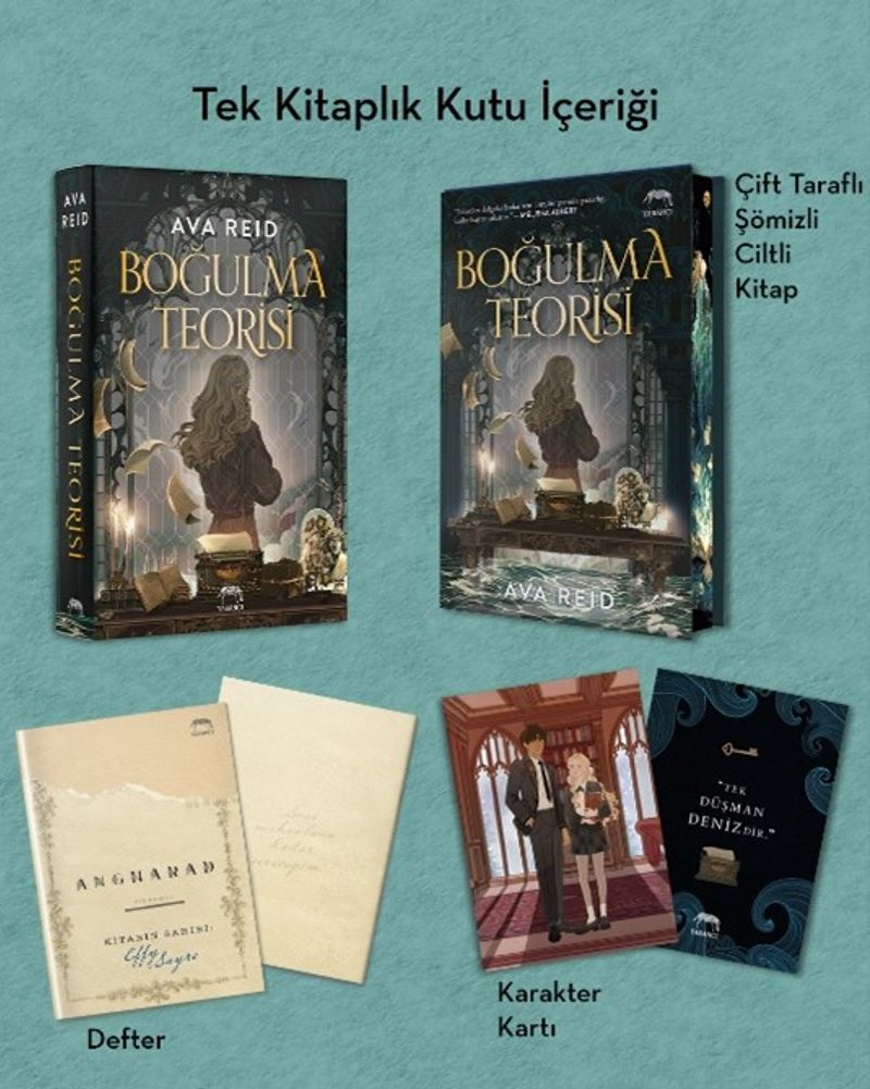 Boğulma Teorisi Özel Baskı Kutulu Set kitap kapağı