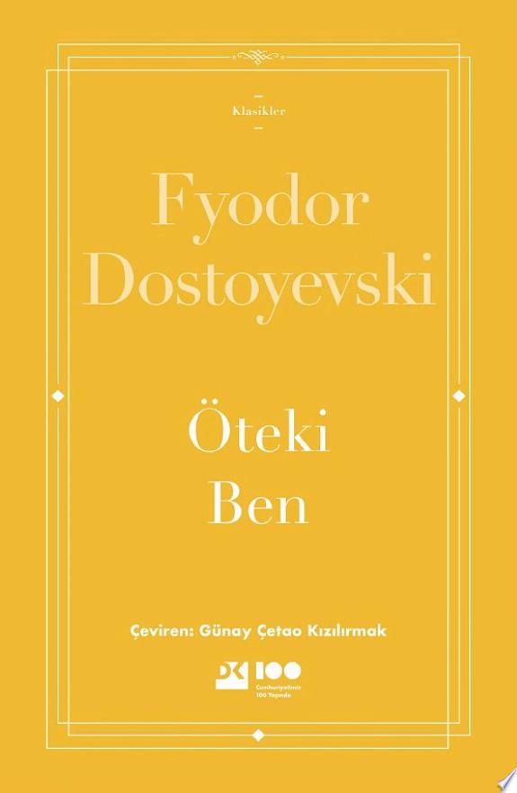 Öteki Ben kitap kapağı