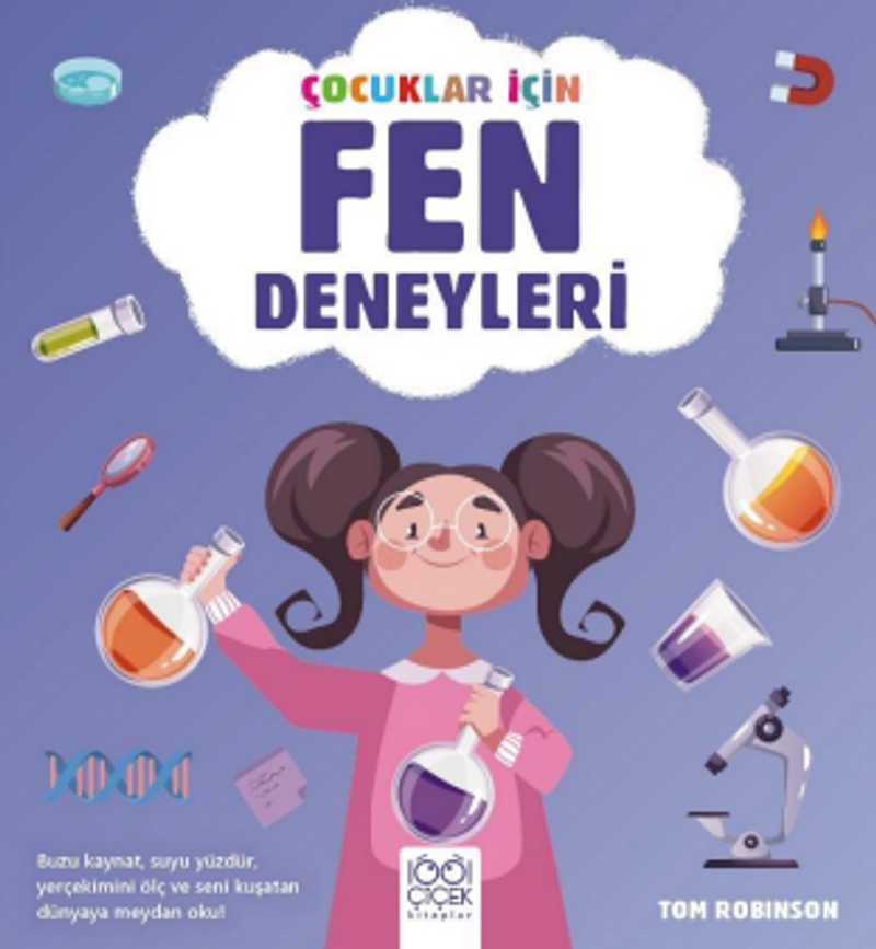 Çocuklar İçin Fen Deneyleri kitap kapağı