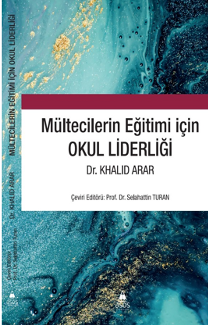 Mültecilerin Eğitimi İçin Okul Liderliği kitap kapağı