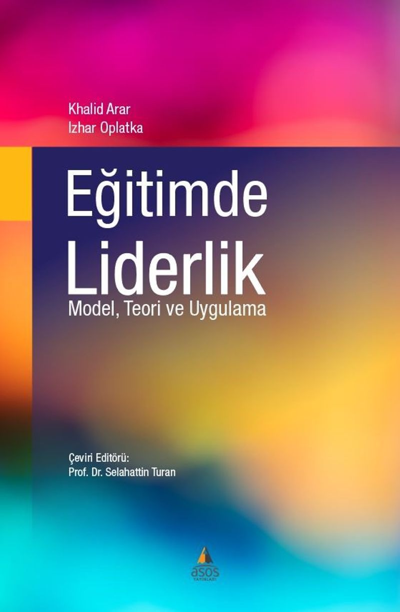 Eğitimde Liderlik Model, Teori ve Uygulama kitap kapağı
