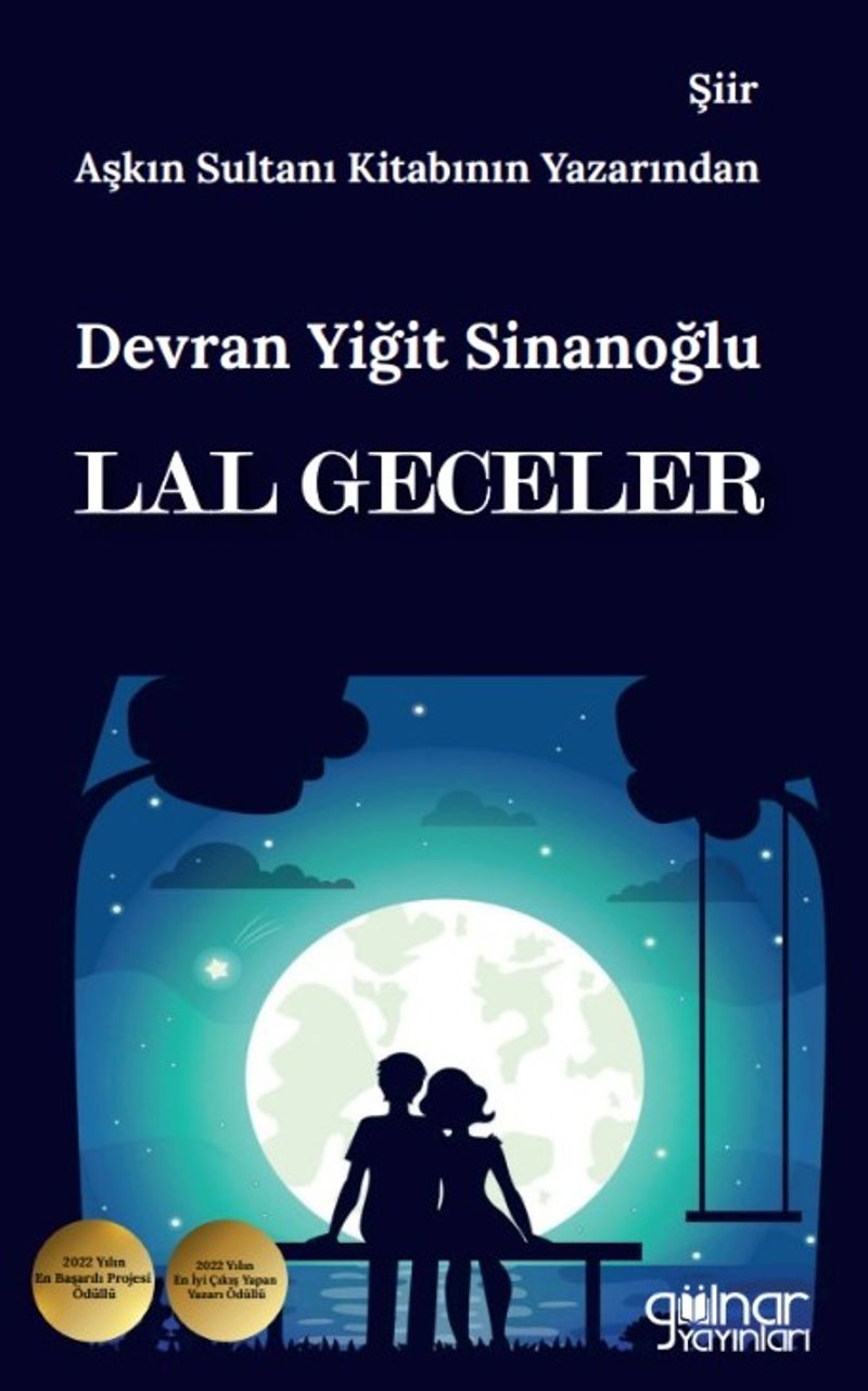 Lal Geceler kitap kapağı