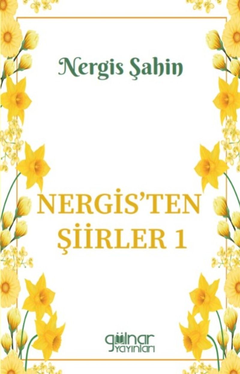 Nergis'ten Şiirler 1 kitap kapağı