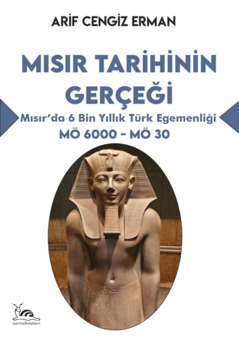 Mısır Tarihinin Gerçeği Mısır'da 6 Bin Yıllık Türk Egemenliği kitap kapağı