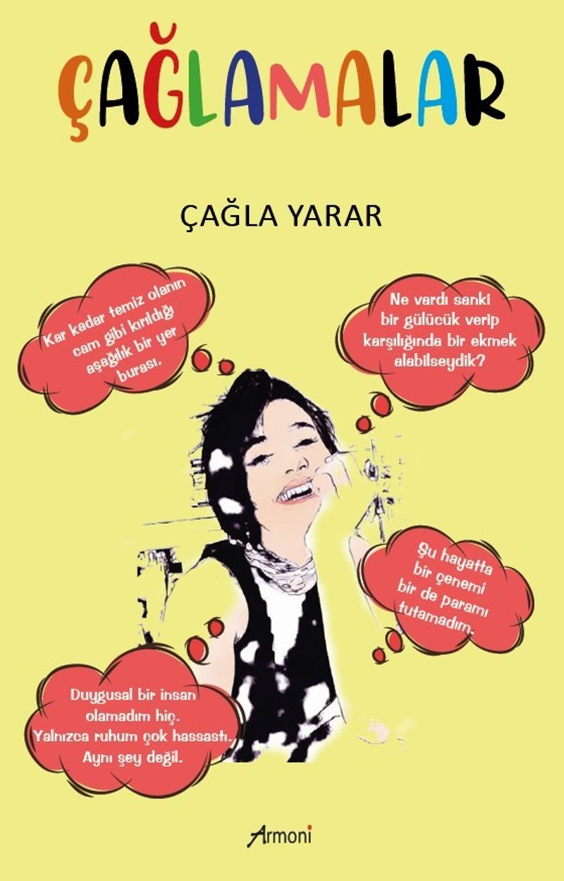 Çağlamalar kitap kapağı