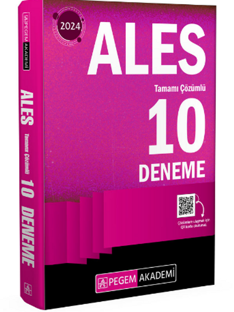 2024 Ales Tüm Adaylar İçin 10 Deneme kitap kapağı