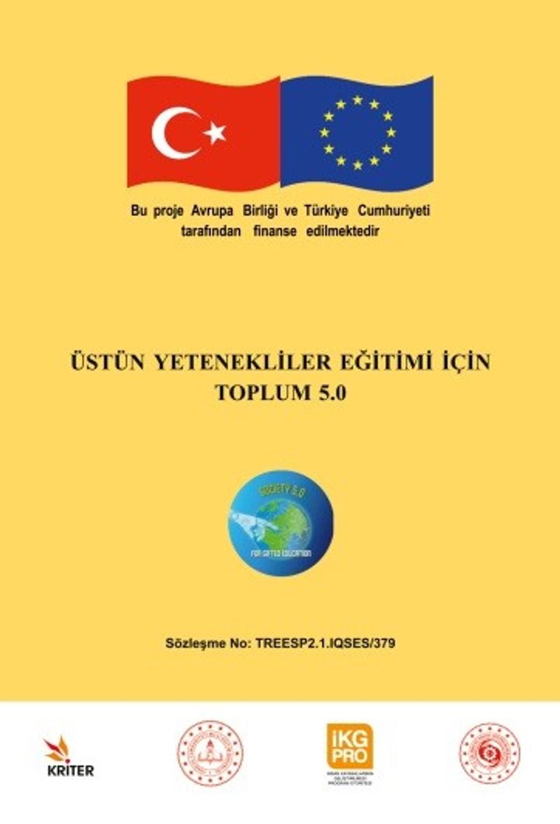 Üstün Yetenekliler Eğitimi İçin Toplum 5.0 kitap kapağı