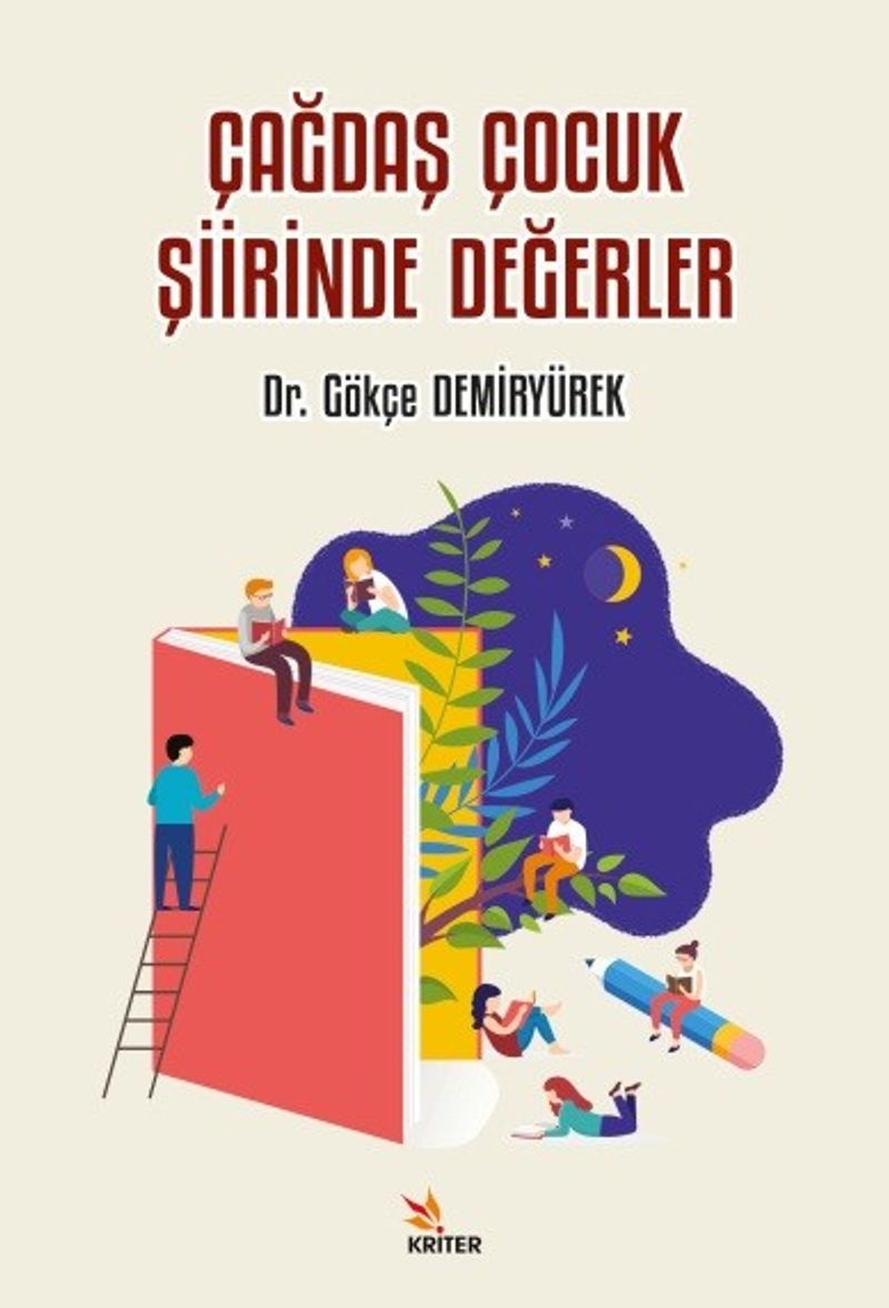 Çağdaş Çocuk Şiirinde Değerler kitap kapağı