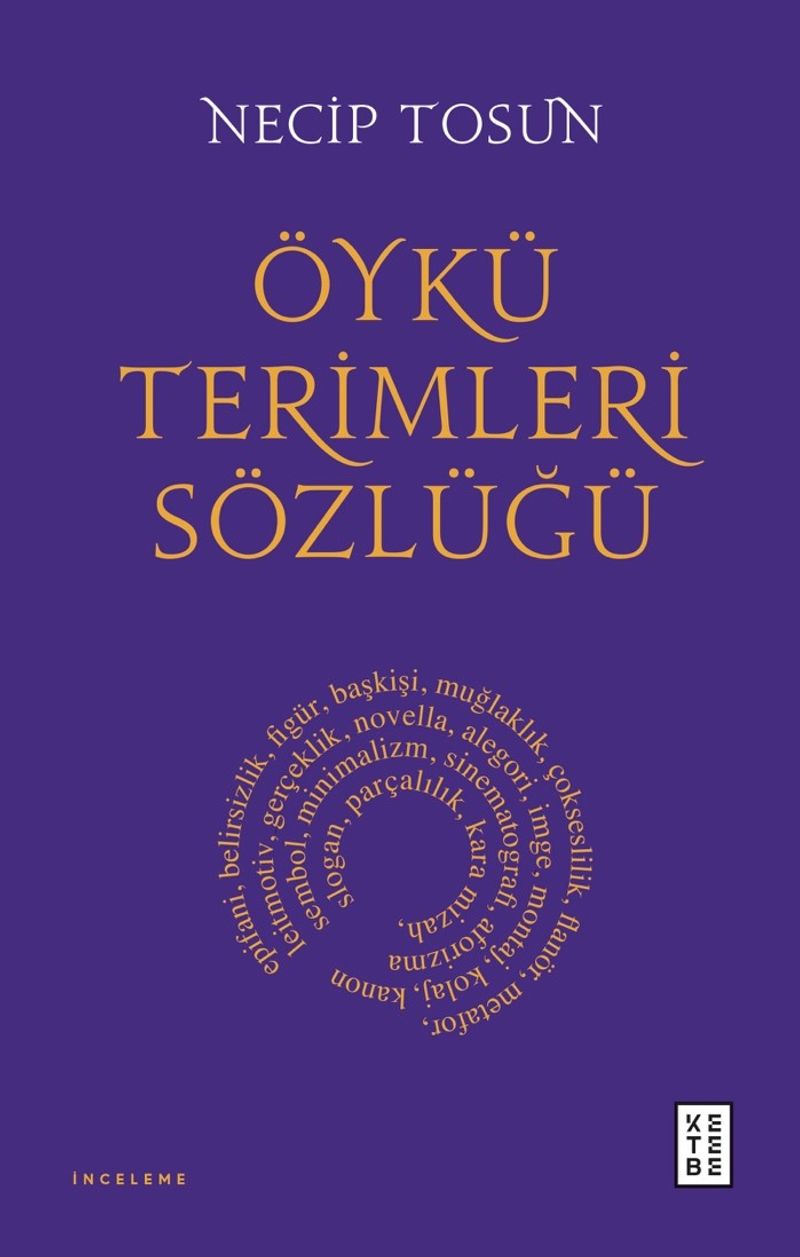 Öykü Terimleri Sözlüğü kitap kapağı