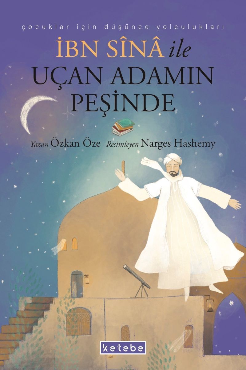 İbn Sina ile Uçan Adamın Peşinde kitap kapağı
