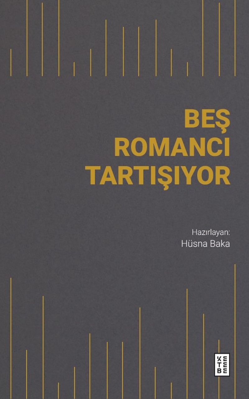 Beş Romancı Tartışıyor kitap kapağı