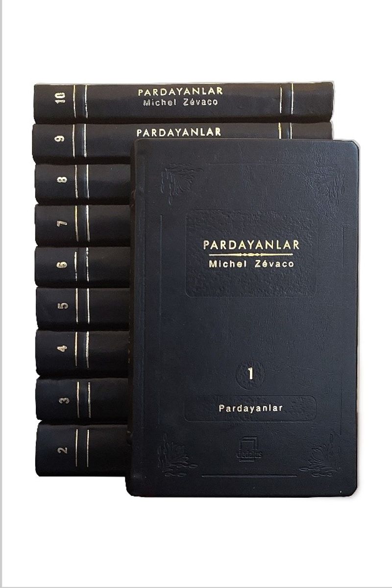 Pardayanlar (10 Cilt Takım) (Özel Baskı-Siyah) kitap kapağı