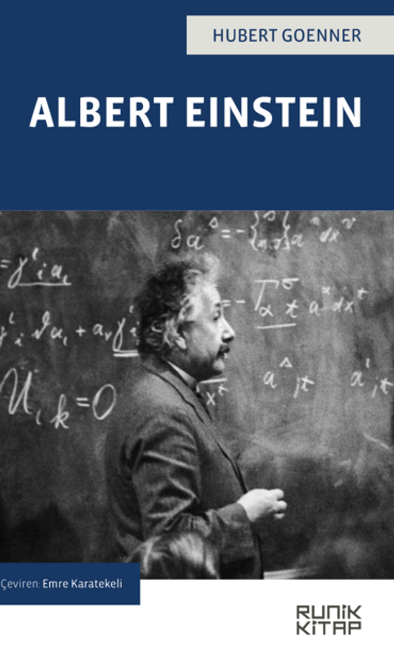 Albert Einstein kitap kapağı